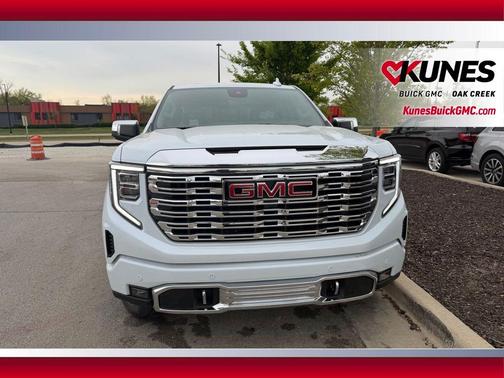 Glacier White Tricoat 2026 GMC Sierra 1500 Denali