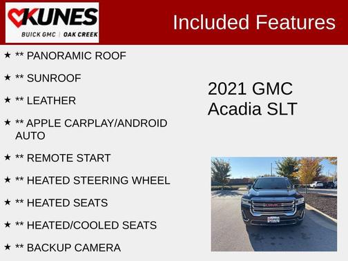 2021 GMC Acadia AWD SLT
