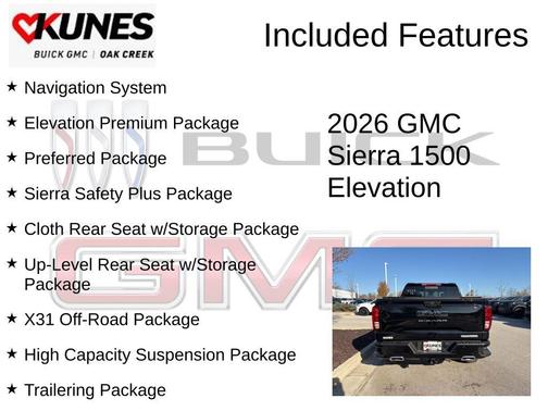 2026 GMC Sierra 1500 Elevation