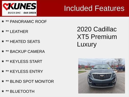 2020 Cadillac XT5 Premium Luxury