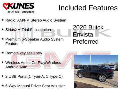 2026 Buick Envista Preferred FWD