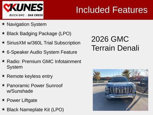 2026 GMC Terrain Denali