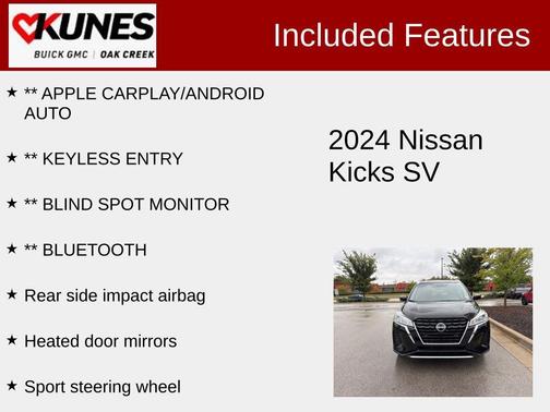 2024 Nissan Kicks SV