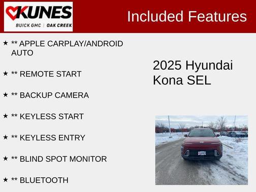 2025 Hyundai KONA SEL