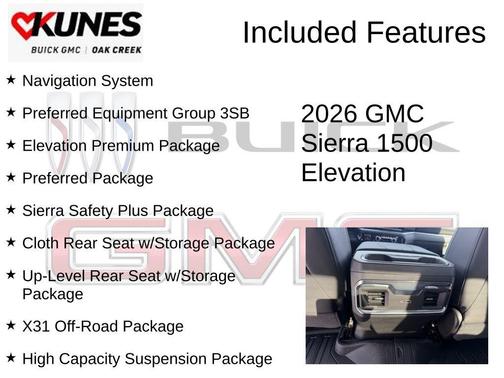 2026 GMC Sierra 1500 Elevation