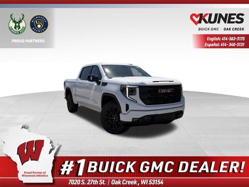 Summit White 2026 GMC Sierra 1500 Elevation