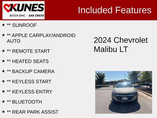 2024 Chevrolet Malibu FWD 1LT