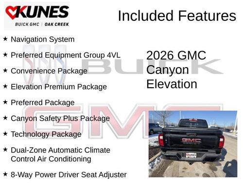 2026 GMC Canyon Elevation