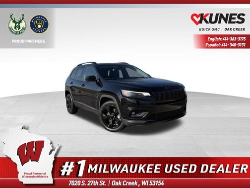 Diamond Black Crystal Pearlcoat 2020 Jeep Cherokee Altitude