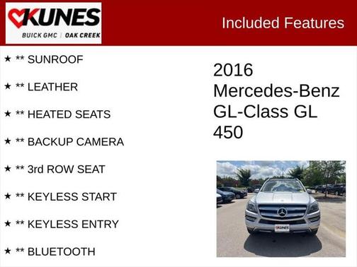 2016 Mercedes-Benz GL-Class 4MATIC