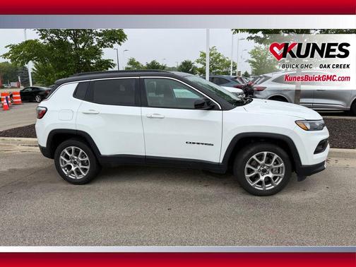 Bright White Clearcoat 2025 Jeep Compass Limited