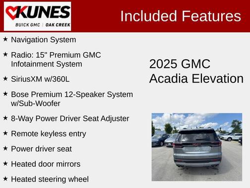 2025 GMC Acadia FWD Elevation