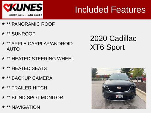 2020 Cadillac XT6 Sport AWD