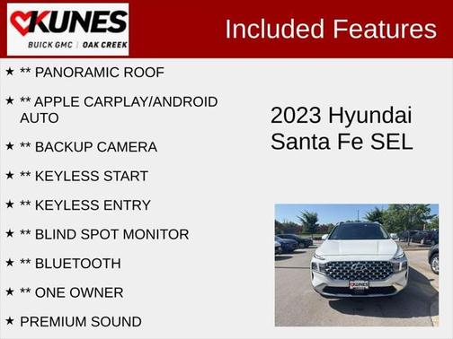 2023 Hyundai SANTA FE SEL 2.4