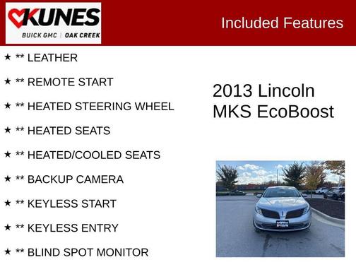 2013 Lincoln MKS EcoBoost