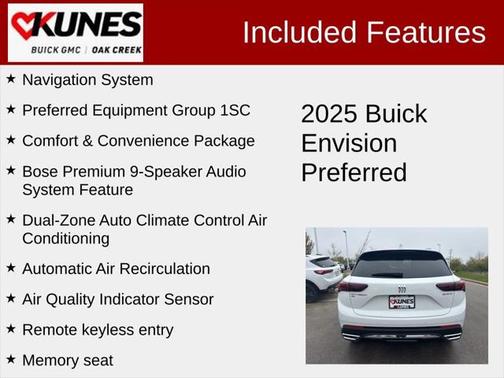 2025 Buick Envision Preferred AWD