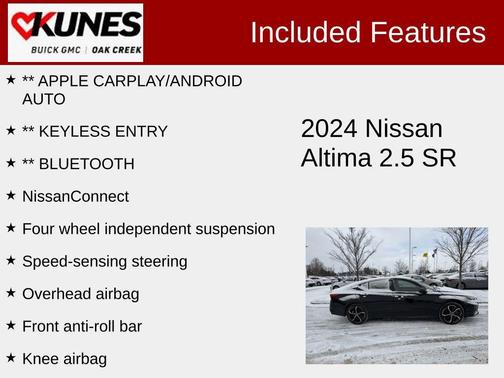 2024 Nissan Altima SR FWD
