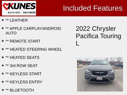 2022 Chrysler Pacifica Touring L