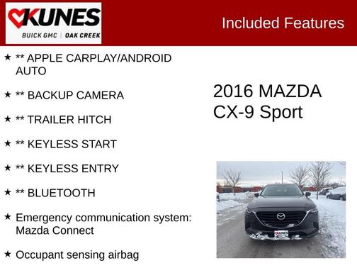 2016 Mazda CX-9 Sport
