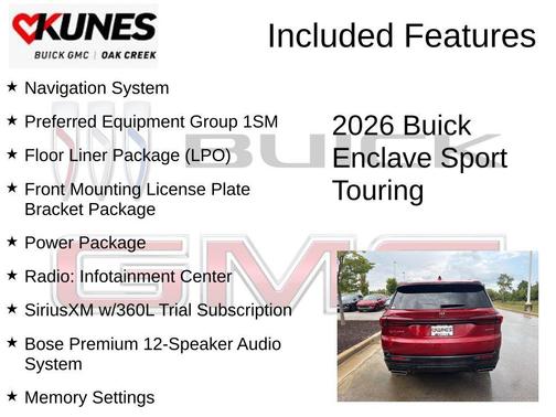 2026 Buick Enclave Sport Touring