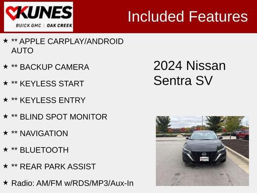 2024 Nissan Sentra SV