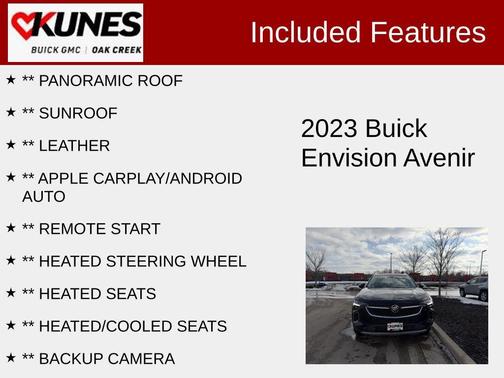 2023 Buick Envision Avenir AWD