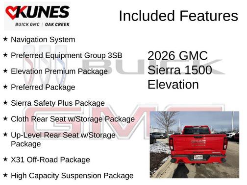 2026 GMC Sierra 1500 Elevation