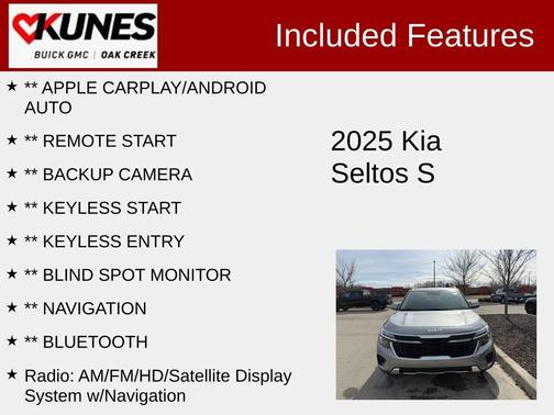 2025 Kia Seltos S