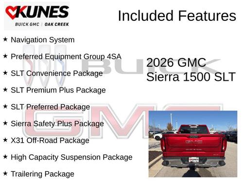 2026 GMC Sierra 1500 SLT