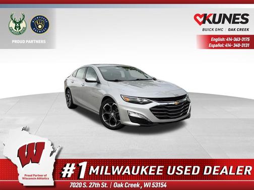 Silver Ice Metallic 2022 Chevrolet Malibu FWD LT