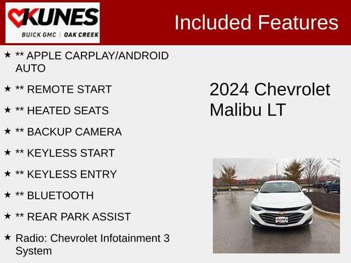 2024 Chevrolet Malibu FWD 1LT