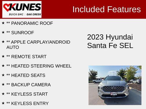 2023 Hyundai SANTA FE SEL 2.4