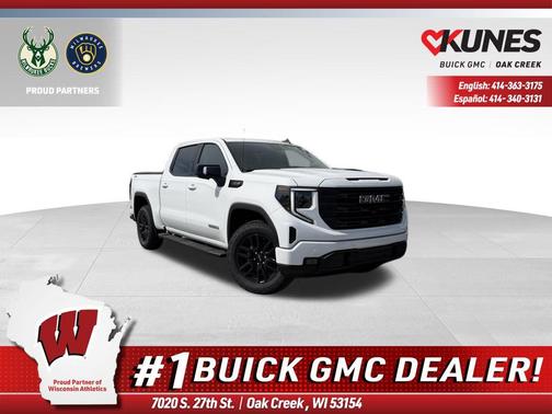 Summit White 2026 GMC Sierra 1500 Elevation