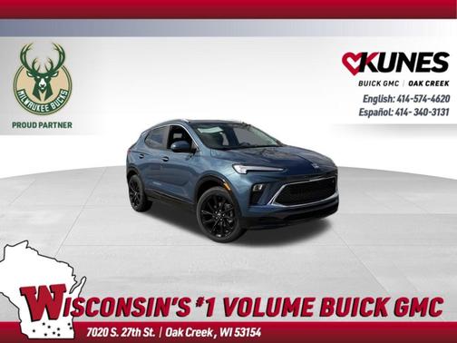 Ocean Blue Metallic 2026 Buick Encore GX Sport Touring