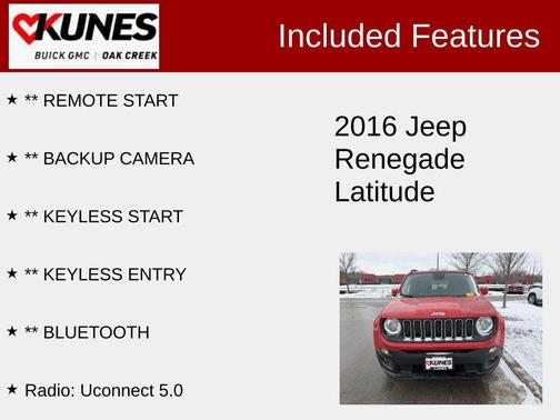 2016 Jeep Renegade Latitude