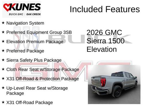 2026 GMC Sierra 1500 Elevation