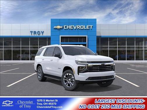 Summit White 2026 Chevrolet Tahoe LT