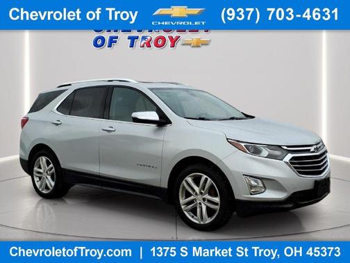 Silver Ice Metallic 2018 Chevrolet Equinox Premier
