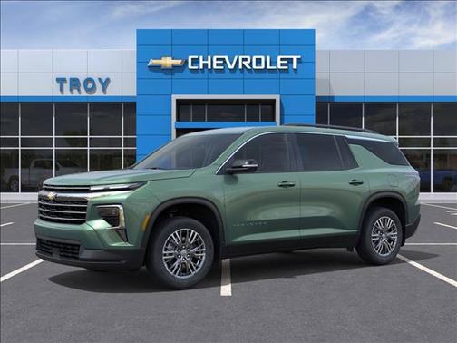 Trillium Green Metallic 2027 Chevrolet Traverse LT
