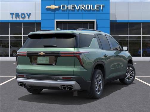Trillium Green Metallic 2027 Chevrolet Traverse LT