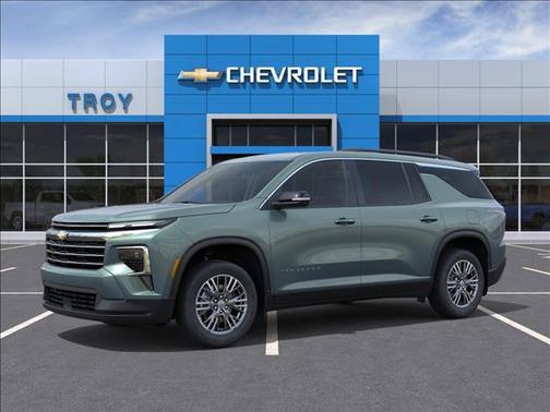 Trillium Green Metallic 2027 Chevrolet Traverse LT