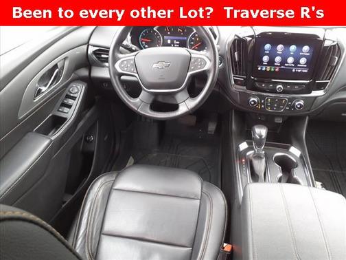Cajun Red Tintcoat 2021 Chevrolet Traverse RS