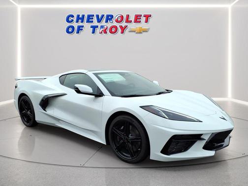 Arctic White 2026 Chevrolet Corvette Stingray w/2LT