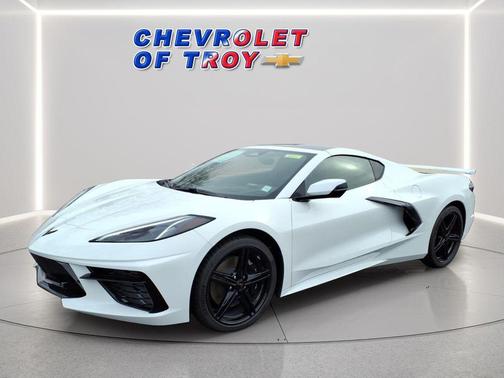 Arctic White 2026 Chevrolet Corvette Stingray w/2LT