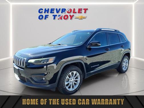 Diamond Black Crystal Pearlcoat 2019 Jeep Cherokee Latitude