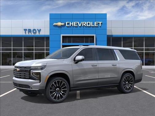 Sterling Gray Metallic 2026 Chevrolet Suburban High Country, 4WD