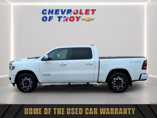 Bright White Clearcoat 2021 RAM 1500 Laramie