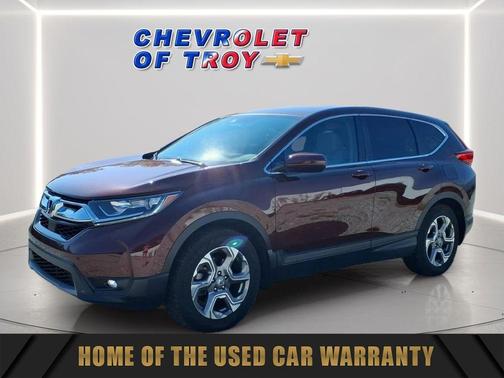 Molten Lava Pearl 2018 Honda CR-V EX