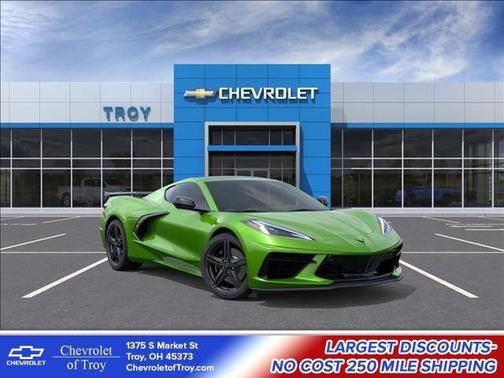 Roswell Green Metallic 2026 Chevrolet Corvette Stingray w/2LT