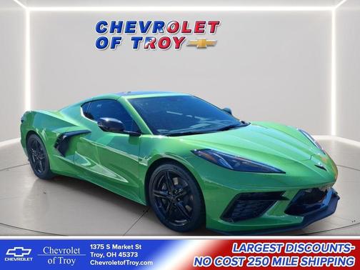 Roswell Green Metallic 2026 Chevrolet Corvette Stingray w/2LT